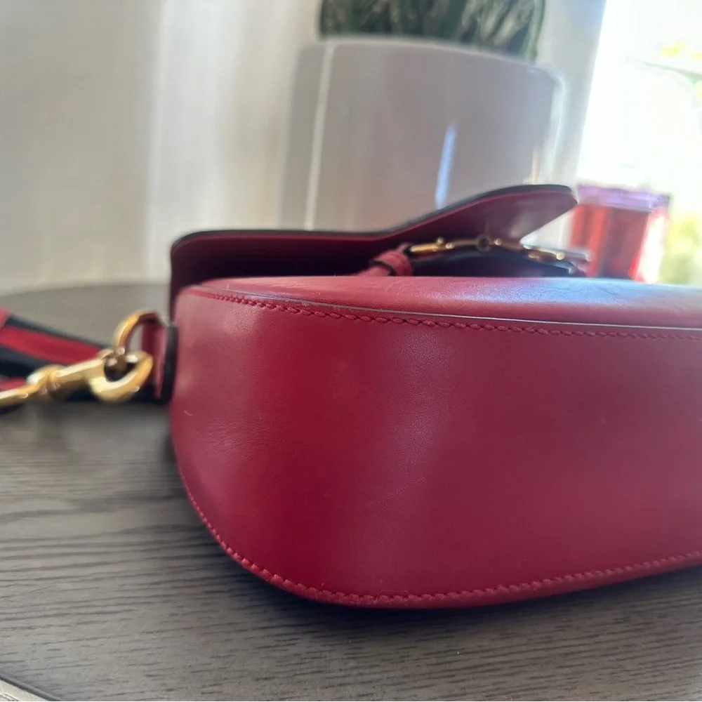 Gucci Leather Lady Web Crossbody Bag - Picture 9 of 13